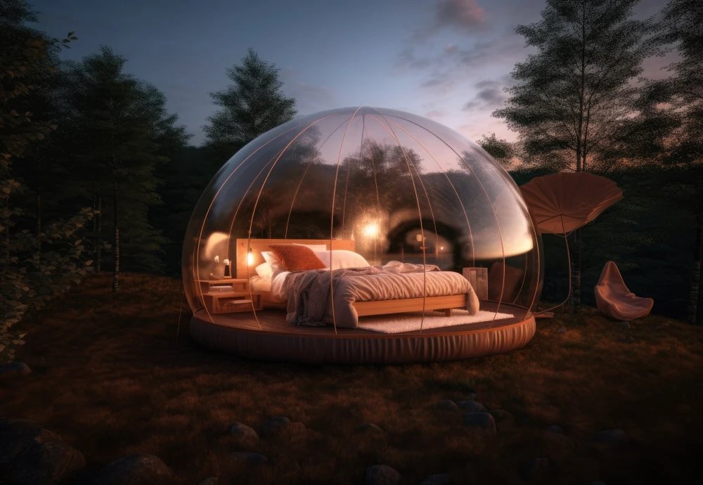 bubble tent pop up