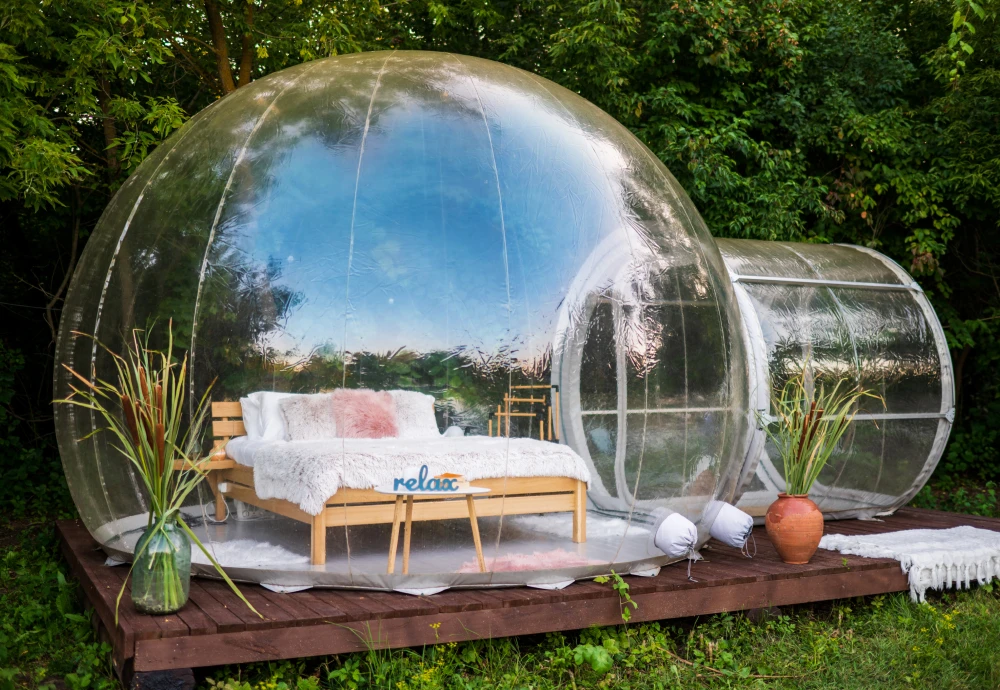 pop up pvc bubble tent