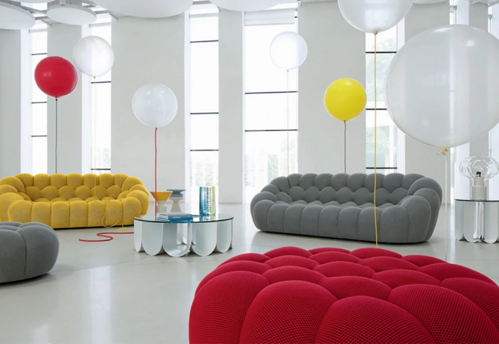 bubble sofa white