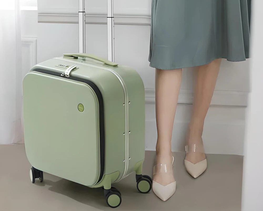 carry on suitcase with laptop compartment