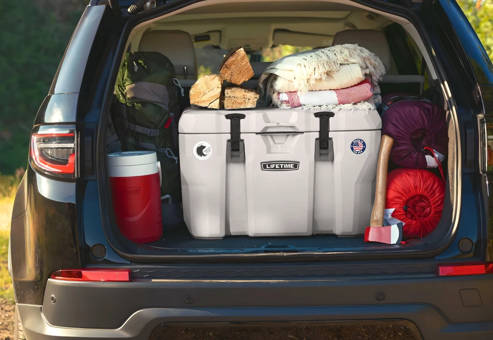 outdoor cooler with storage