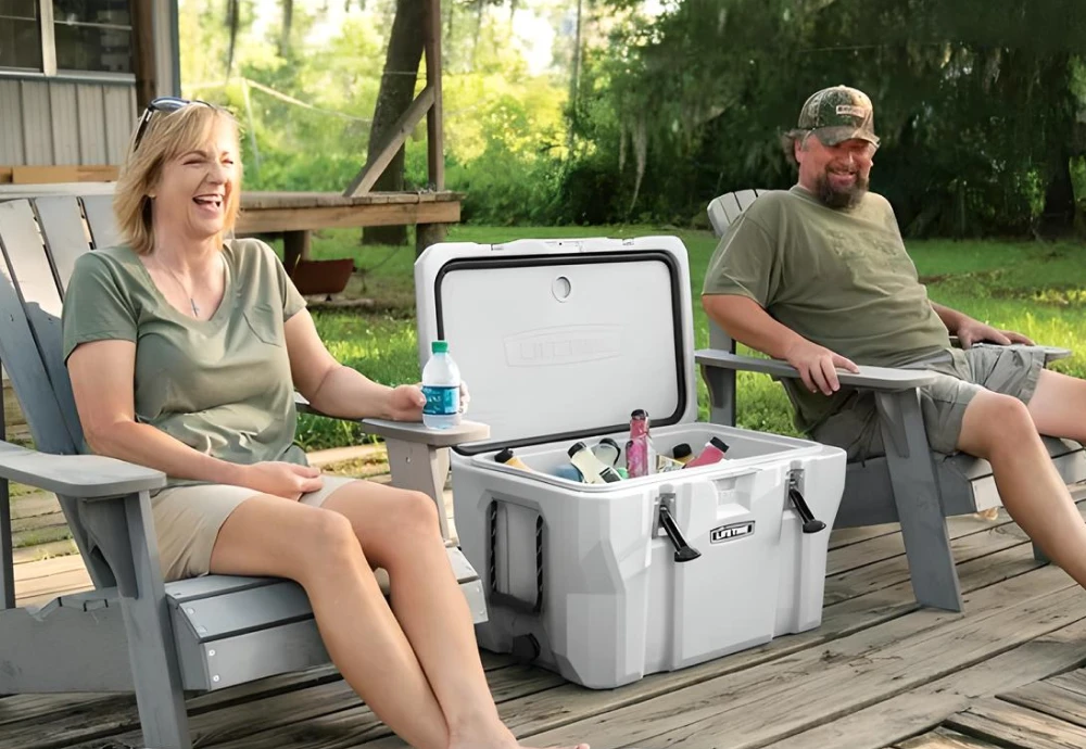 metal ice chest cooler