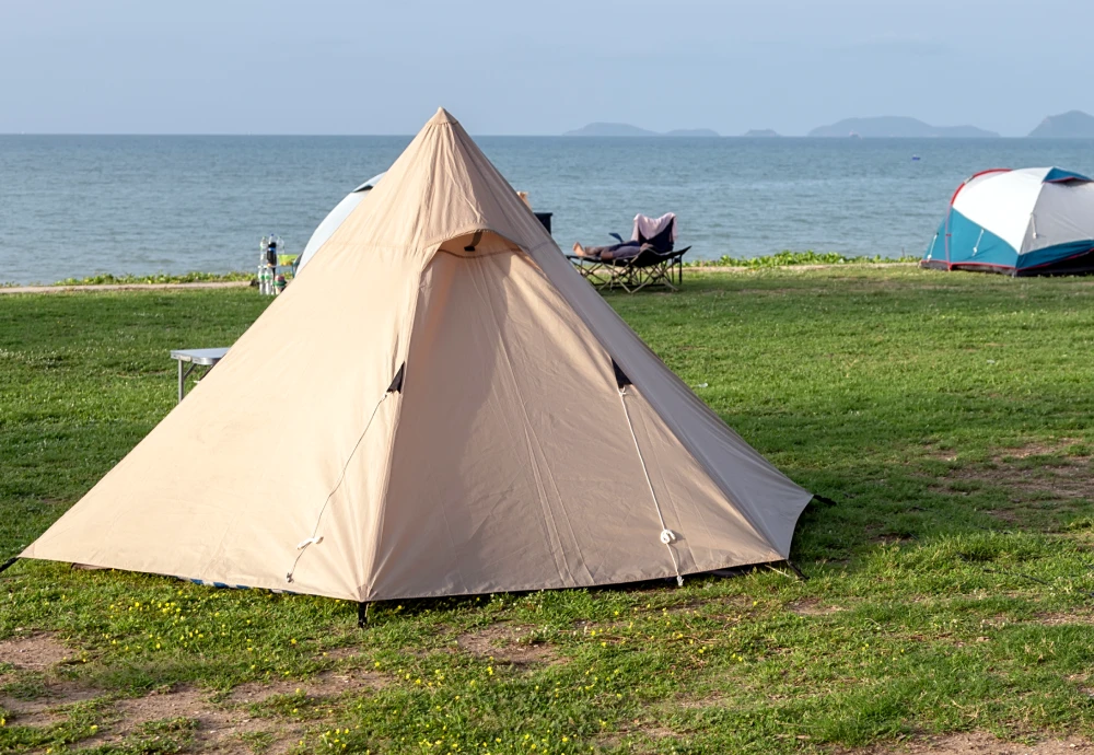 where to use a pyramid tent